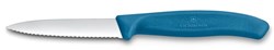 Zobrazit detaily pro Modrý nôž na zeleninu VICTORINOX,vlnky 8cm Obrázky: Modrý nôž na zeleninu VICTORINOX,vlnky 8cm
