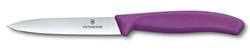 Zobrazit detaily pro Fialový nôž na zeleninu VICTORINOX,hladký10cm Obrázky: Fialový nôž na zeleninu VICTORINOX,hladký10cm