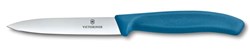 Zobrazit detaily pro Modrý nôž na zeleninu VICTORINOX,hladký10cm Obrázky: Modrý nôž na zeleninu VICTORINOX,hladký10cm
