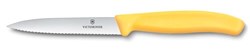 Zobrazit detaily pro Žltý nôž na zeleninu VICTORINOX,vlnky 10cm Obrázky: Žltý nôž na zeleninu VICTORINOX,vlnky 10cm