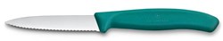 Zobrazit detaily pro Zelený nôž na zeleninu VICTORINOX,vlnky 8cm Obrázky: Zelený nôž na zeleninu VICTORINOX,vlnky 8cm