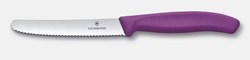 Zobrazit detaily pro Fialový pastel. nôž na rajčiny VICTORINOX, vlnky Obrázky: Fialový pastel. nôž na rajčiny VICTORINOX, vlnky