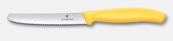 Zobrazit detaily pro Žltý pastel. nôž na rajčiny VICTORINOX, vlnky Obrázky: Žltý pastel. nôž na rajčiny VICTORINOX, vlnky