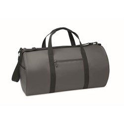 Zobrazit detaily pro Cestovná taška z 600D RPET a PU povrchom, šedá Obrázky: Cestovná taška z 600D RPET a PU povrchom, šedá