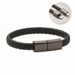 Zobrazit detaily pro Pletený náramok a kábel  type-C, 60W Obrázky: Pletený náramok a kábel  type-C, 60W