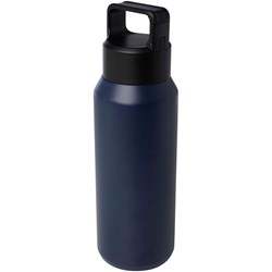 Zobrazit detaily pro Nerez fľaša na vodu 600 ml, vákuov. izol., modrá Obrázky: Nerez fľaša na vodu 600 ml, vákuov. izol., modrá