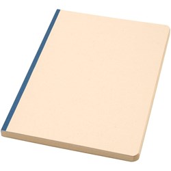 Zobrazit detaily pro Zápisník A5 s mäkkou obálkou RPET, modrá Obrázky: Zápisník A5 s mäkkou obálkou RPET, modrá