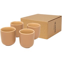 Zobrazit detaily pro 4dielna sada šálok na espresso 90 ml, béžová Obrázky: 4dielna sada šálok na espresso 90 ml, béžová